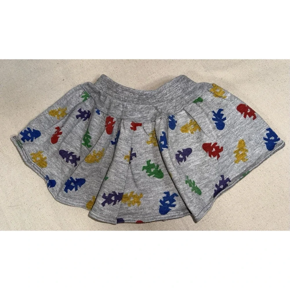 Carter's‎ Vintage 80s 3T Girls Outfit Shirt Skirt Children Around The World Red